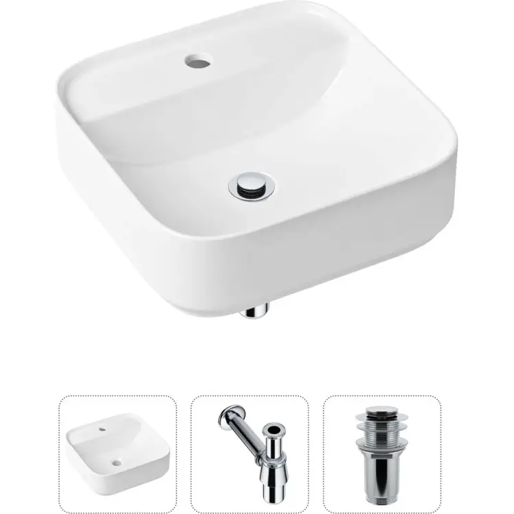 Накладная раковина для ванной Lavinia Boho Bathroom Sink Slim 21520273