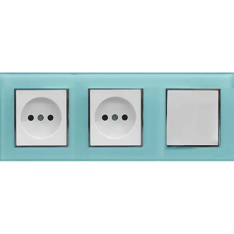 Одноклавишный выключатель + розетки Vesta Electric Комплект-3 FRM050305SIN