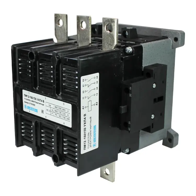 Нереверсивный электромагнитный пускатель Электротехник ПМ12-160150 ET502582