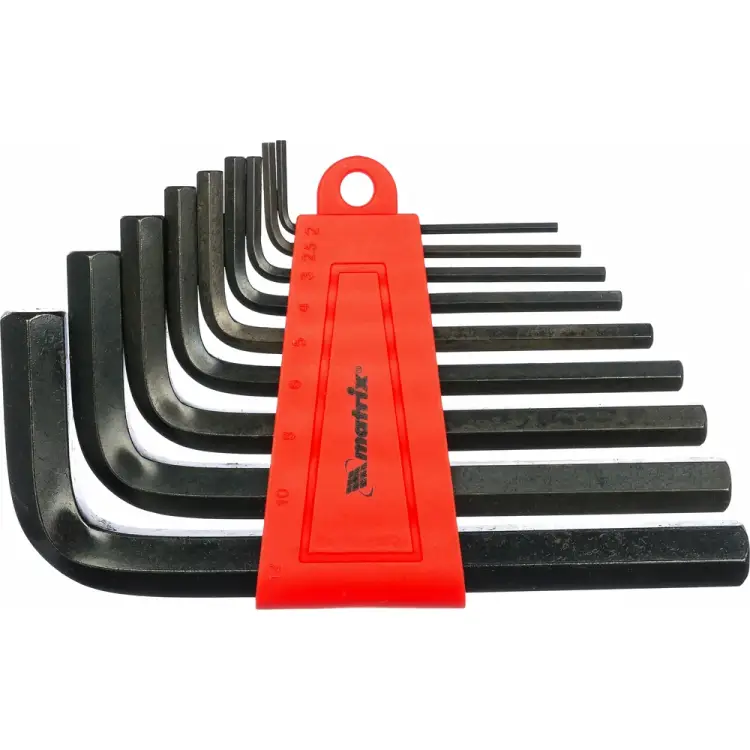 Набор имбусовых ключей MATRIX 11222 Набор имбусовых ключей MATRIX 11222