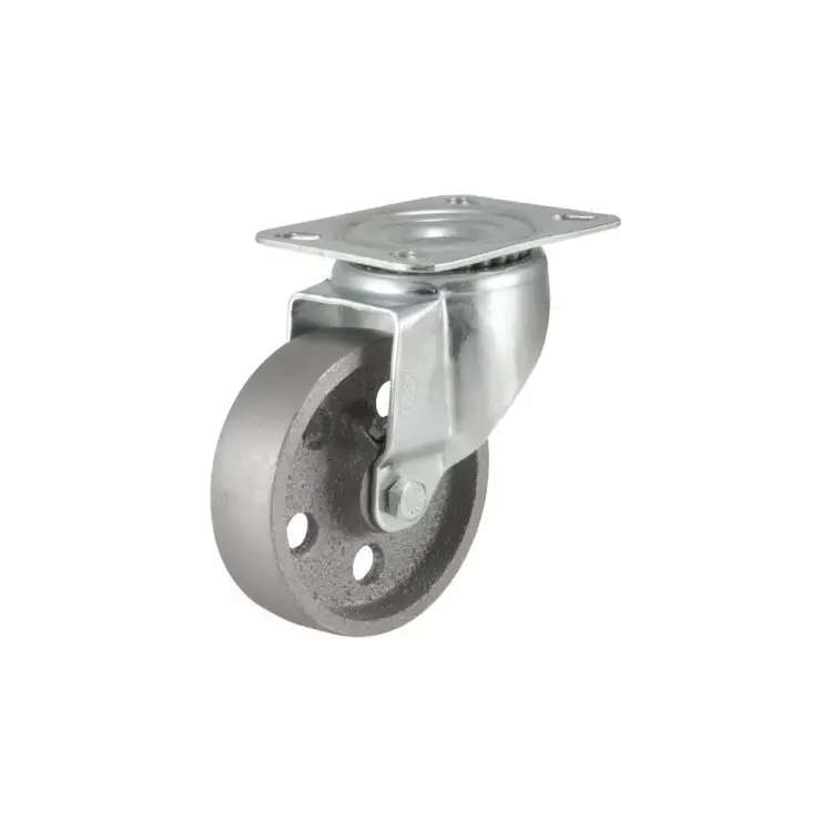 Жаростойкая поворотная колесная опора KAMA 3302-DDB-100-HT