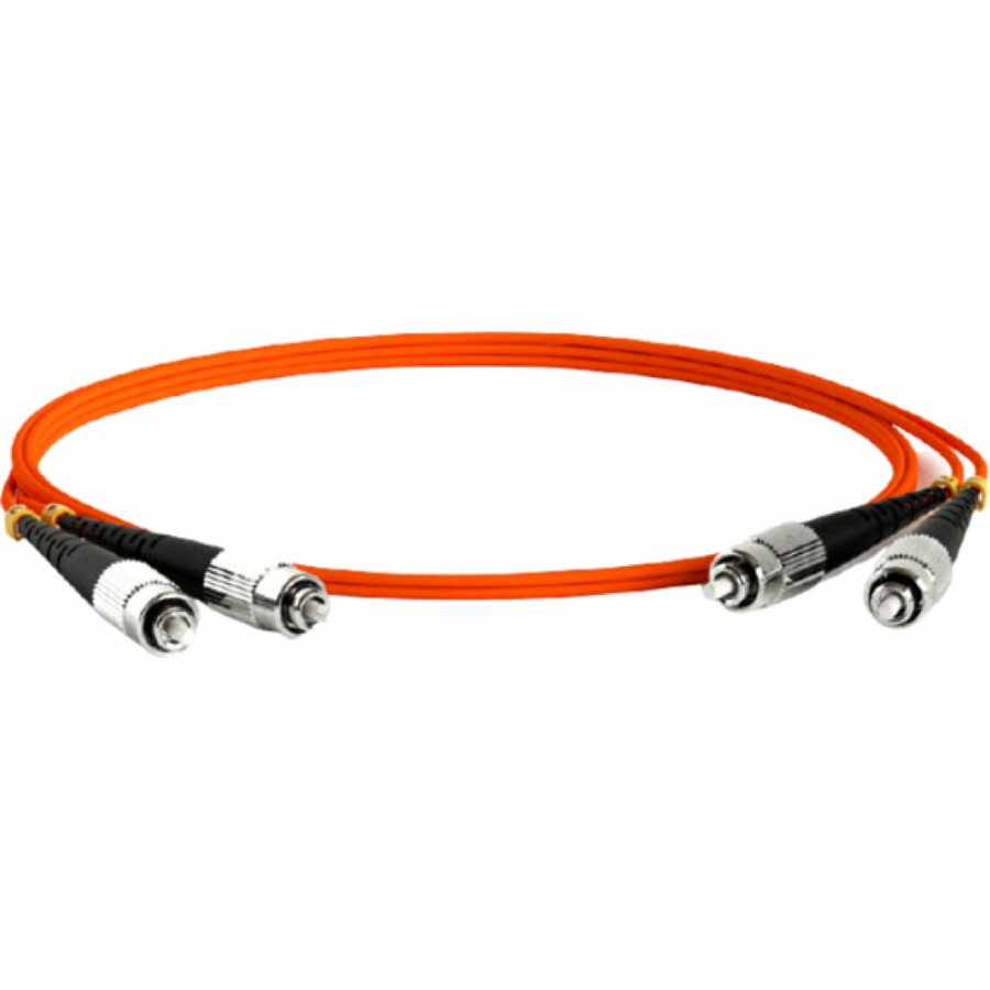 Волоконно-оптический шнур Hyperline FC-D2-50-FC/PR-FC/PR-H-1M-LSZH-OR