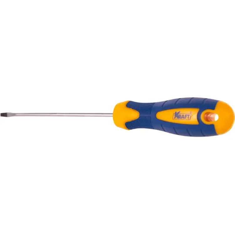 Шлицевая отвертка KRAFT 700410 Шлицевая отвертка KRAFT 700410
