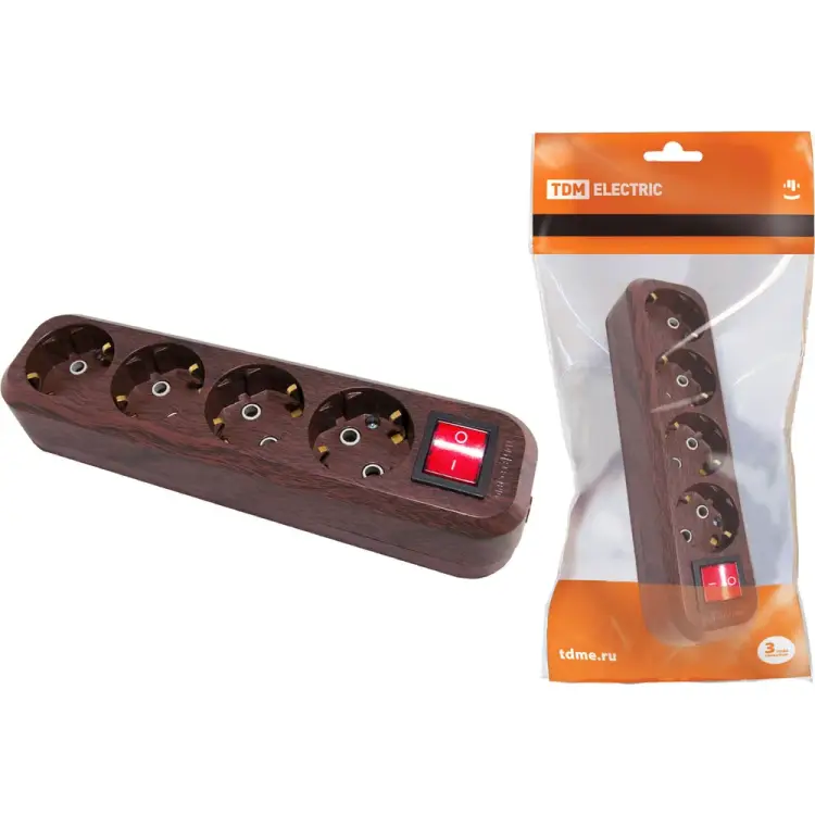 Розеточная колодка TDM ELECTRIC Эко SQ1806-0066 Розеточная колодка TDM ELECTRIC Эко SQ1806-0066