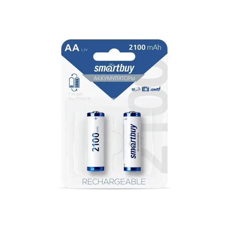 Аккумулятор Smartbuy SBBR-2A02BL2100