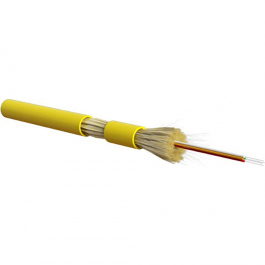 Волоконно-оптический кабель Hyperline FO-DT-IN-9S-4-LSZH-YL 9/125