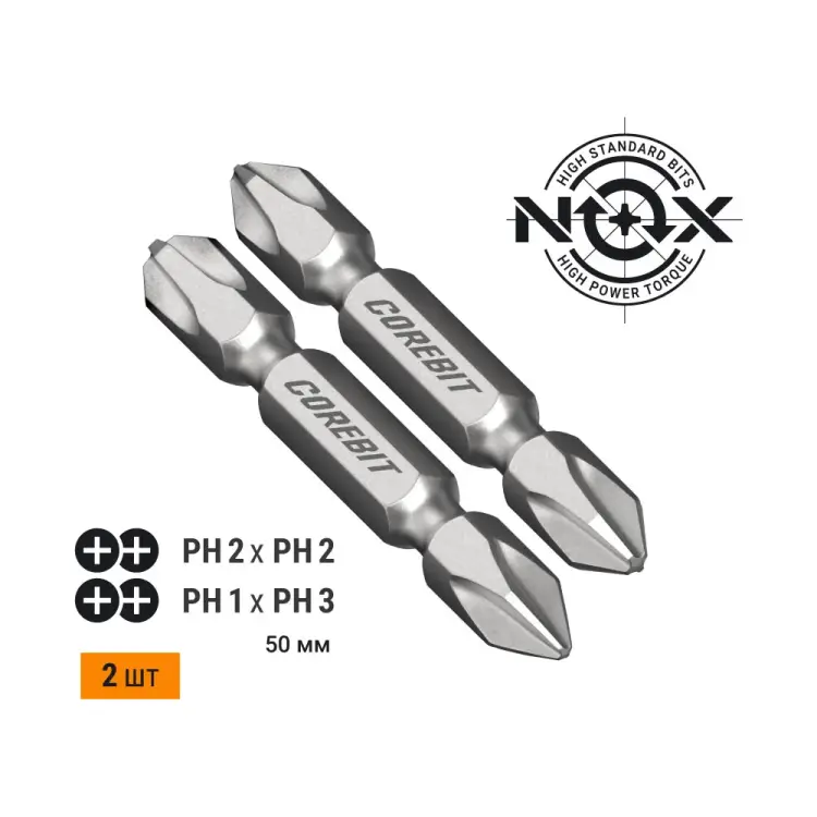 Набор двухсторонних бит NOX 336004 Набор двухсторонних бит NOX 336004