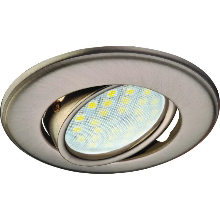 Поворотный выпуклый встраиваемый светильник Ecola DH03 FN1601EFS