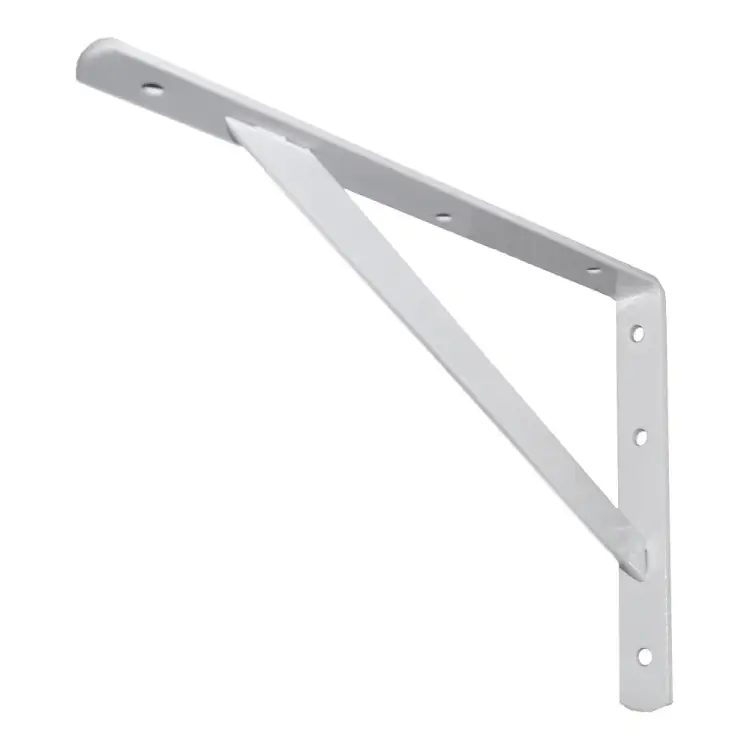 Усиленный кронштейн MFK-TORG 250х200 4мм белый SB-06 К-99