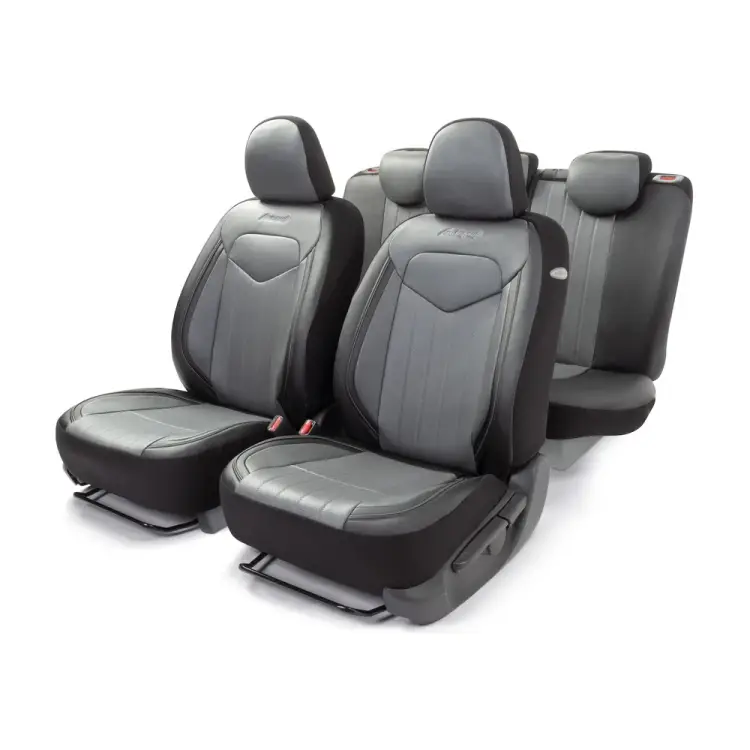 Авточехлы AUTOPROFI SIGNATURE SGN-1505GF BK/GY