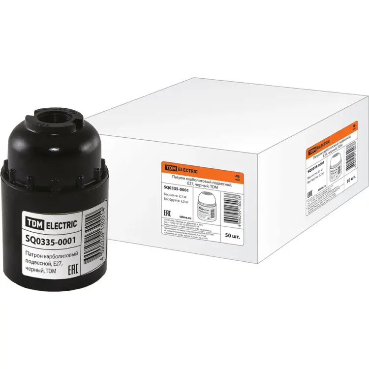 Подвесной патрон TDM ELECTRIC SQ0335-0001 Подвесной патрон TDM ELECTRIC SQ0335-0001