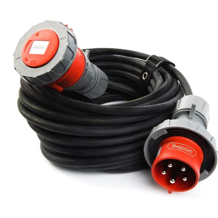 Промышленный удлинитель шнур энаргит КГ525-40-1-67 Промышленный удлинитель шнур энаргит КГ525-40-1-67