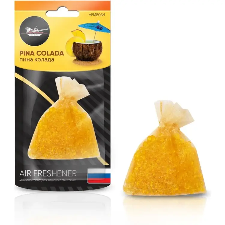 Подвесной ароматизатор в машину Airline Мешочек с гранулами AFME034