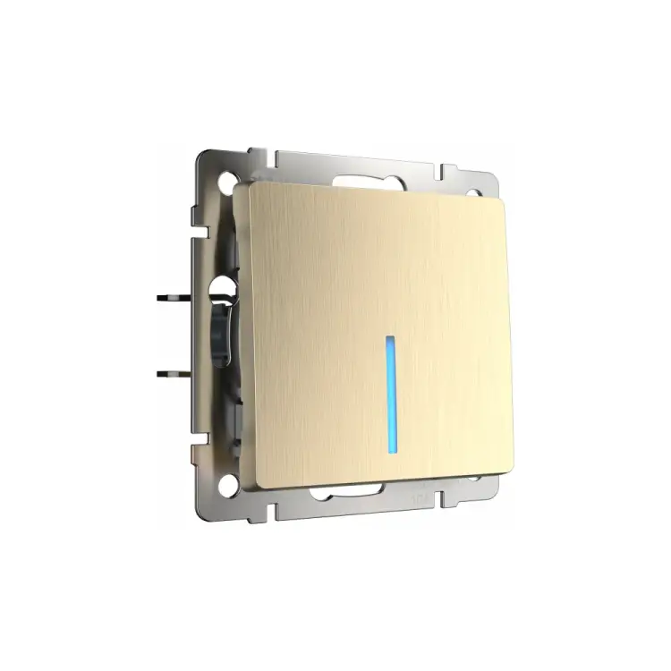 Одноклавишный выключатель WERKEL WL10-SW-1G-LED a035614