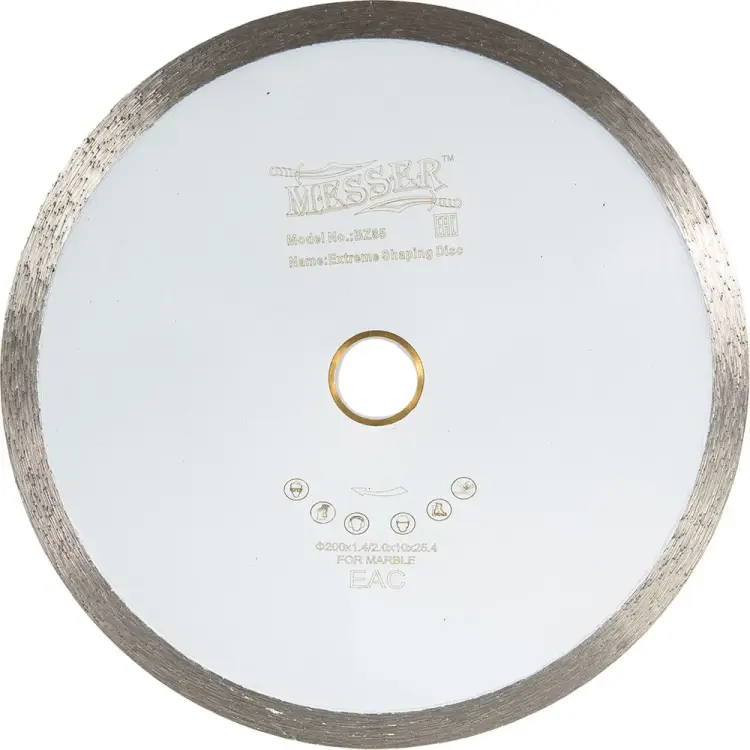 Диск алмазный для резки мрамора MESSER M/X 01-30-200 Диск алмазный для резки мрамора MESSER M/X 01-30-200
