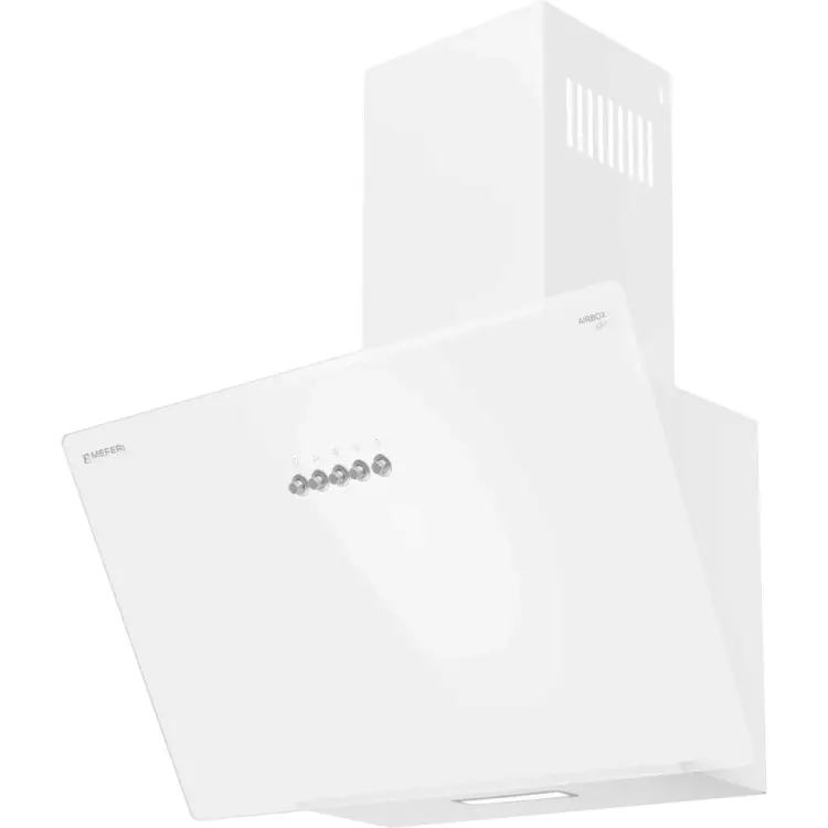 Наклонная пристенная вытяжка MEFERI AIRBOX60WH LIGHT МФ-00000556