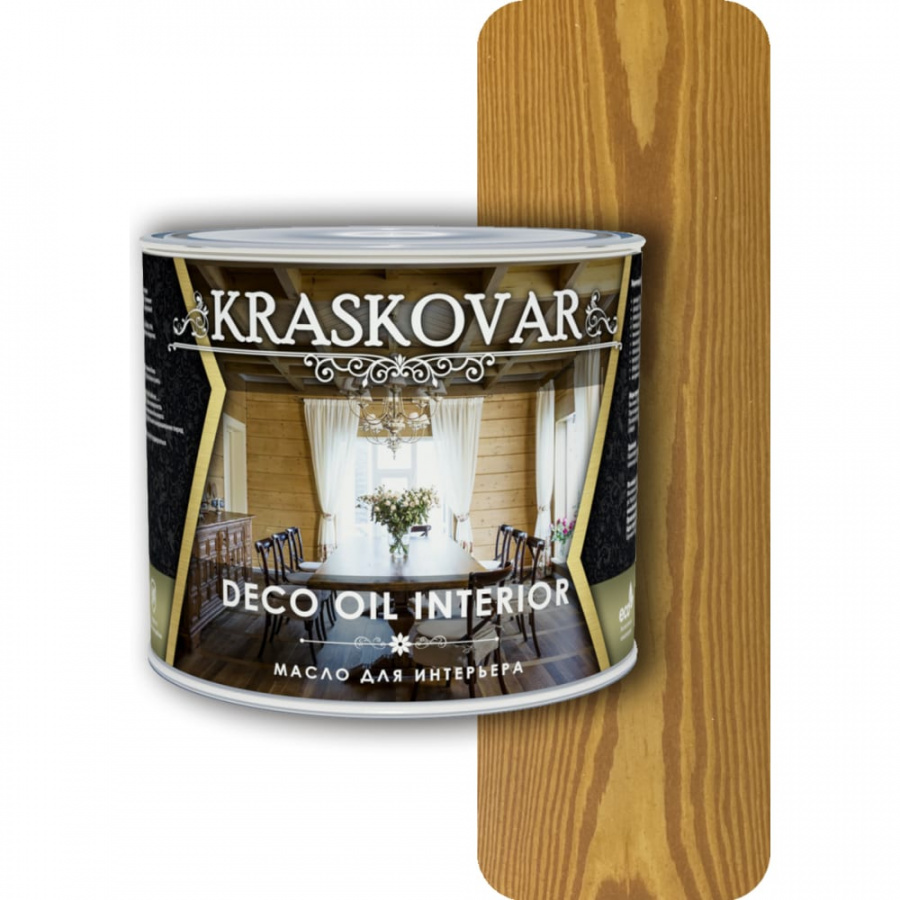 Масло для интерьера Kraskovar Deco Oil Interior