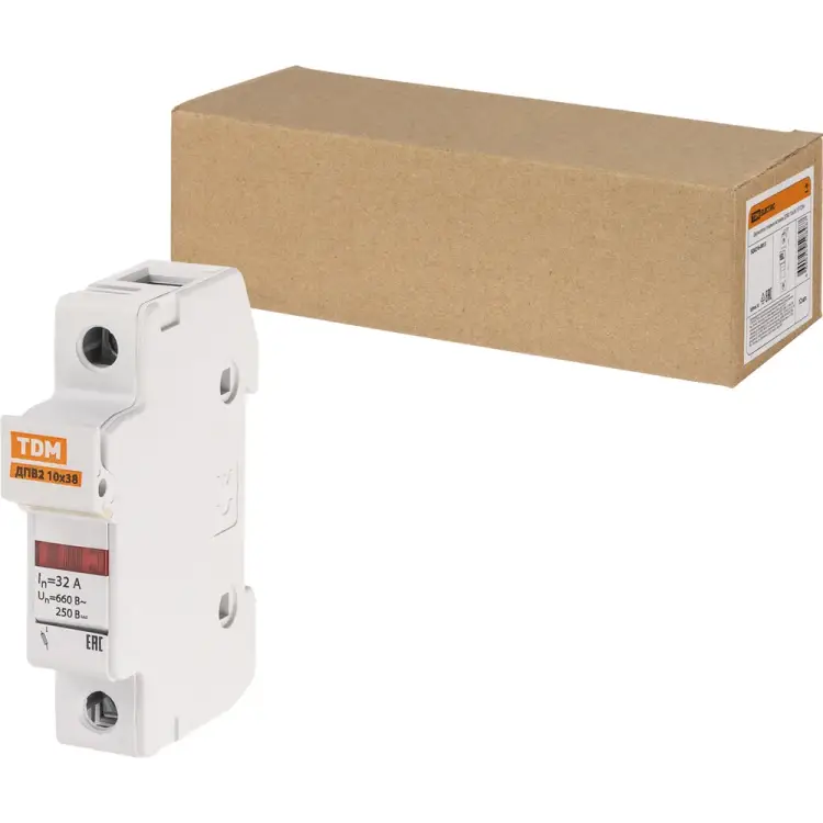 Держатель плавких вставок TDM ELECTRIC ДПВ2 SQ0216-0013