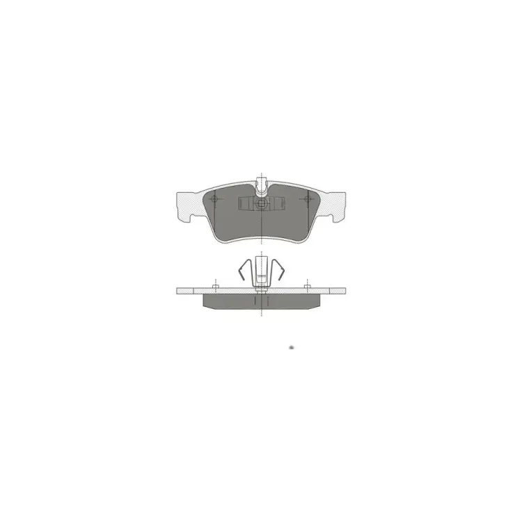 Тормозные колодки SCT SP353 Тормозные колодки SCT SP353