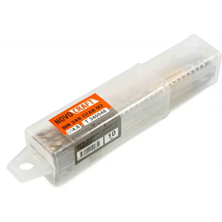 Длинное сверло по металлу NOVOCRAFT T340048087132