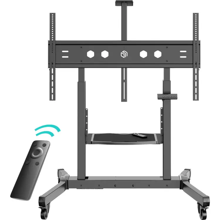 Моторизированная мобильная стойка для телевизора ONKRON TS1991E-B
