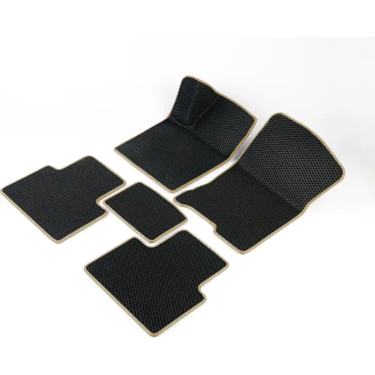 Автомобильные коврики для Kia Sportage II 2004-2010 (Киа Спортейдж 2) Vicecar DL23016-бежевый