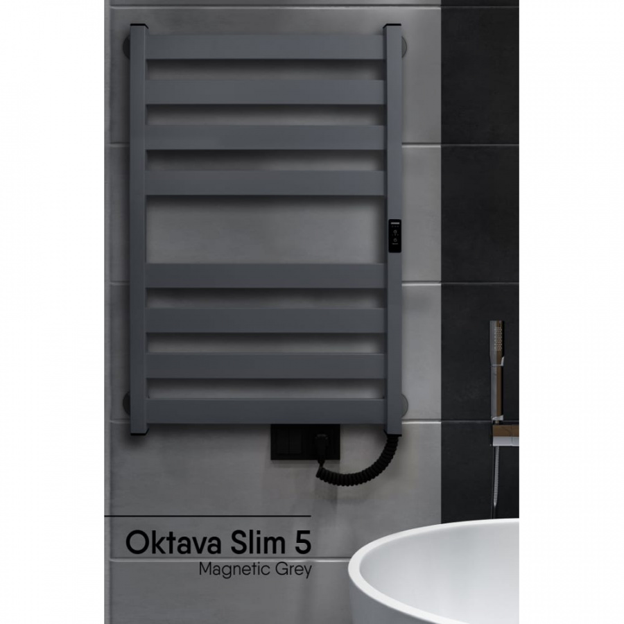 Полотенцесушитель INDIGO Oktava Slim 5 electro