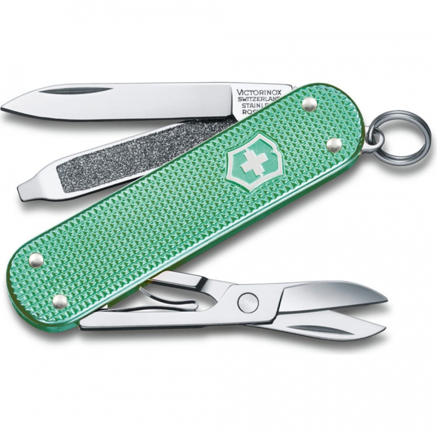 Нож-брелок Victorinox Classic SD Alox Colors Minty Mint