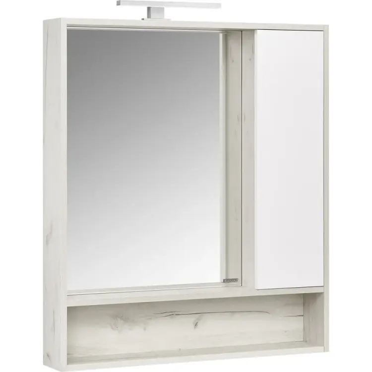 Зеркальный шкаф AQUATON Флай 80 1A237702FAX10