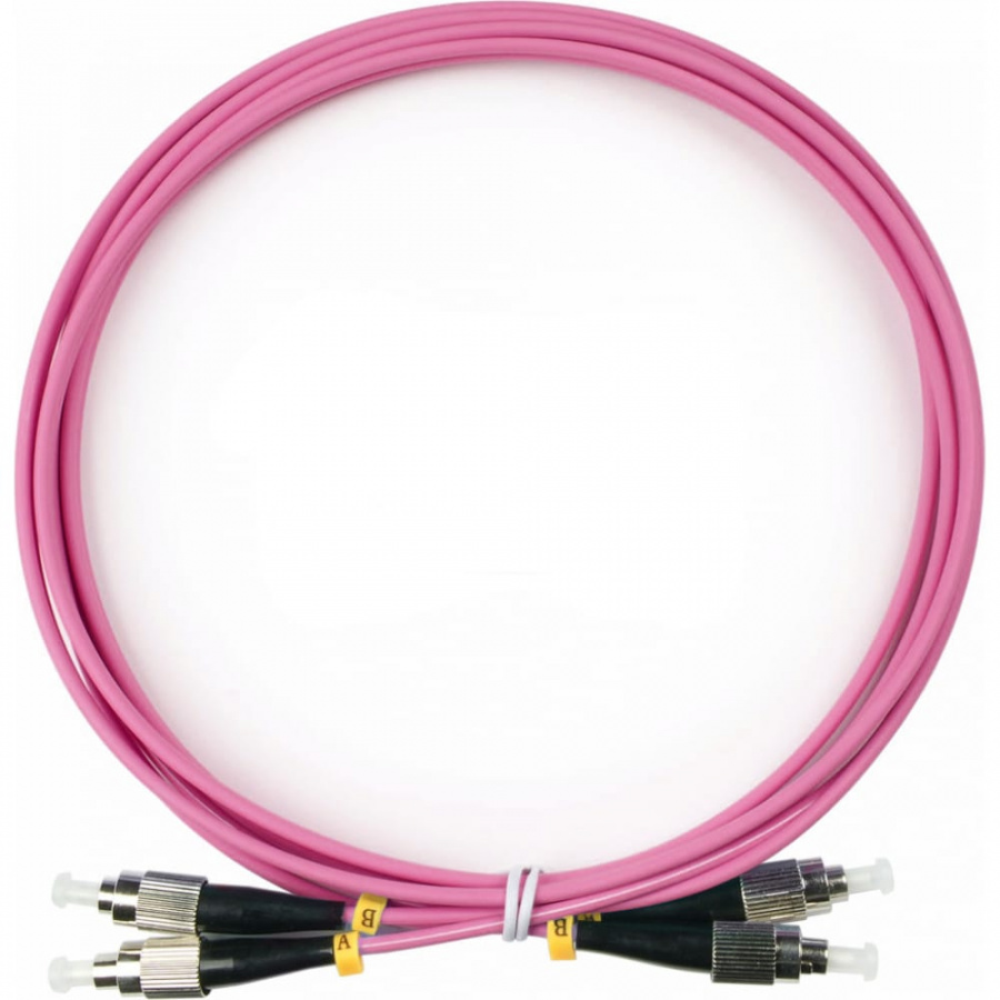 Дуплексный оптический патч-корд TopLan DPC-TOP-OM4-FC/P-FC/P-15
