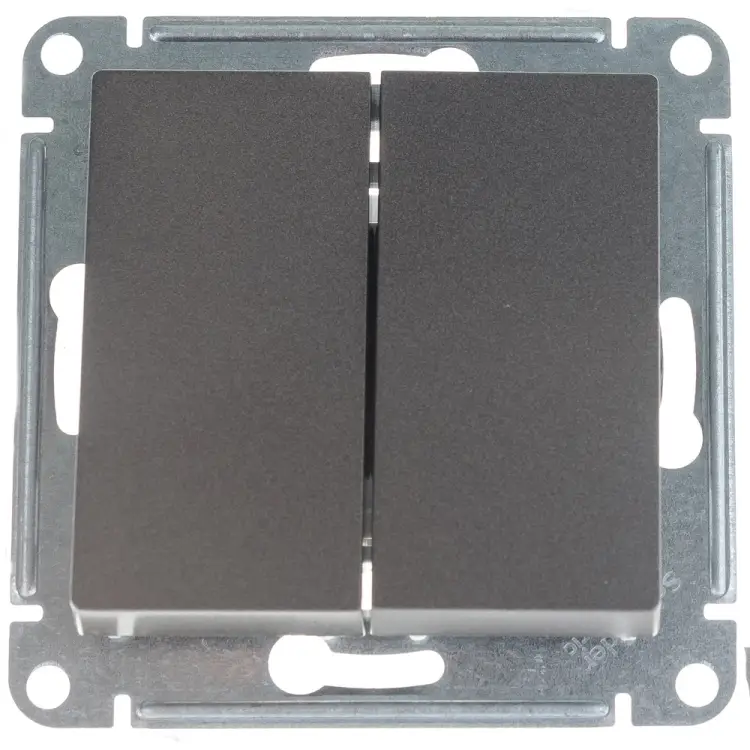 Двухклавишный выключатель Systeme Electric ATLAS DESIGN ATN000651 1240375