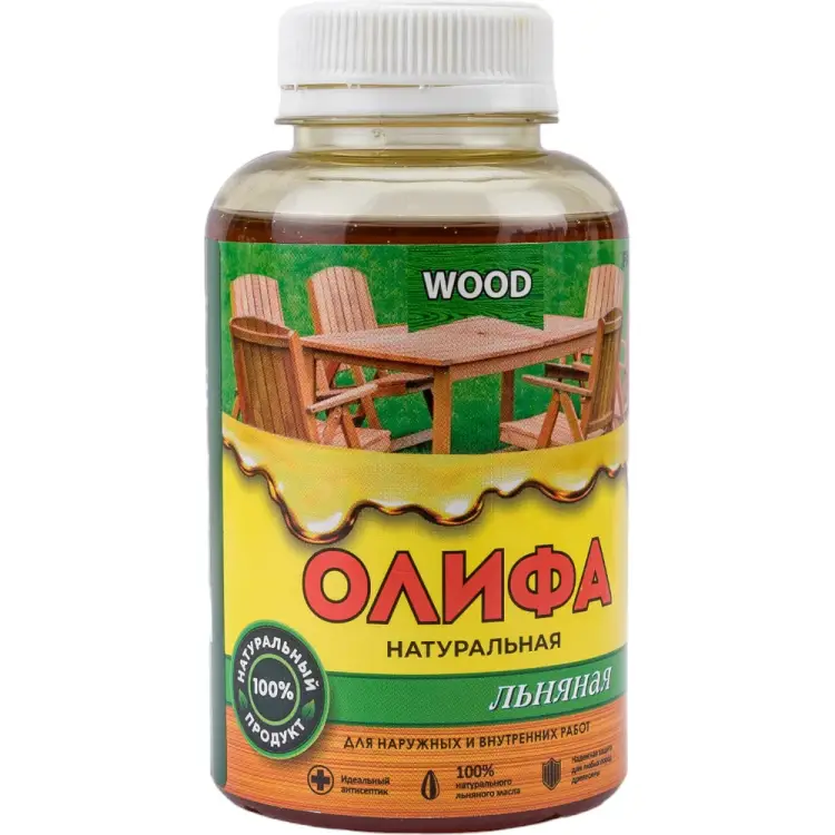 Льняная натуральная олифа Farbitex ПРОФИ WOOD 4300012030