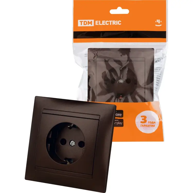 Розетка TDM ELECTRIC Лама SQ1815-0523