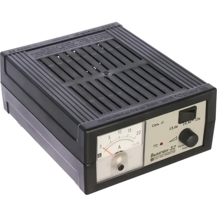 Зарядное устройство для гелевых, AGM, лодочных, тяговых АКБ Вымпел 32 2043 Зарядное устройство для гелевых, AGM, лодочных, тяговых АКБ Вымпел 32 2043