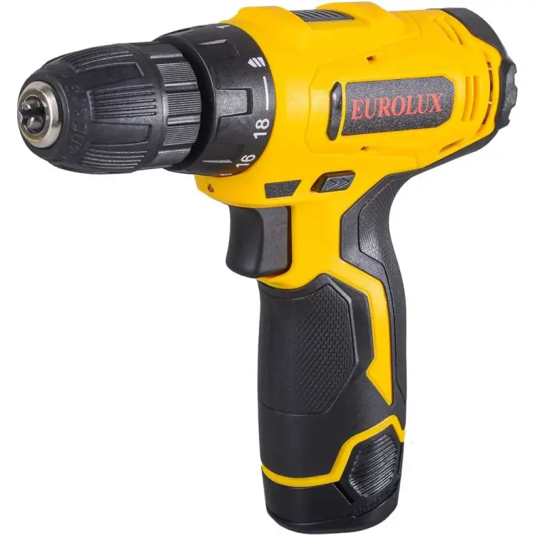 Аккумуляторная дрель-шуруповерт Eurolux ДА-12/1Li 72/14/37 Аккумуляторная дрель-шуруповерт Eurolux ДА-12/1Li 72/14/37