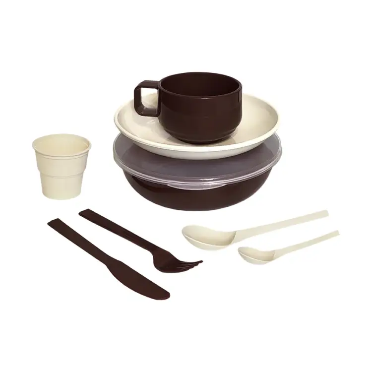 Командировочный набор посуды SOLARIS S1107 Командировочный набор посуды SOLARIS S1107