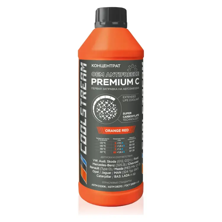 Концентрат антифриза CoolStream Premium C CS-010114-C