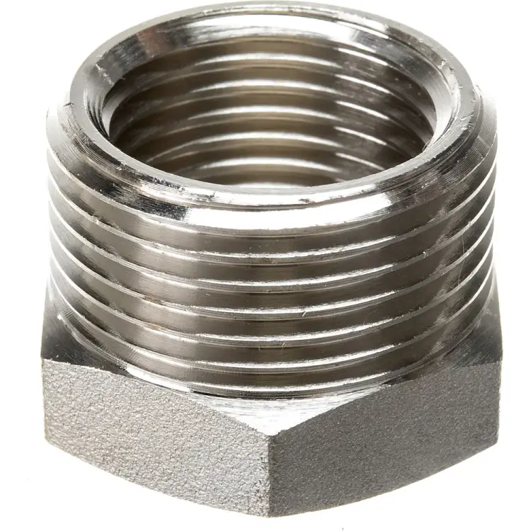 Резьбовая латунная футорка DOUBLE-LIN LL6033 (3/4"x1/2")