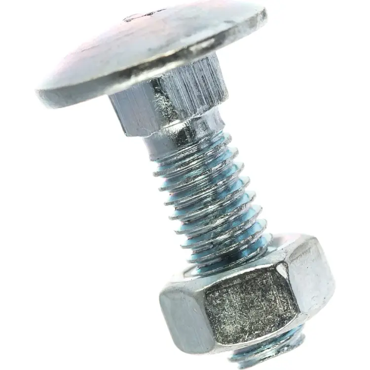 Оцинкованный болт ЕВРОПАРТНЕР M6х20 DIN603 10 шт. 6 0520 1