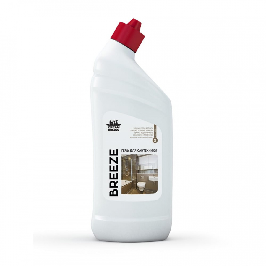 Кислотное гелеобразное моющее средство для ванной комнаты CleanBox Breeze