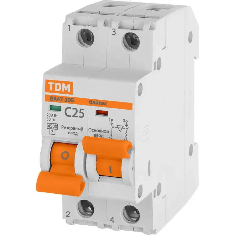 Автоматический выключатель TDM ELECTRIC ва47-29б SQ0206-0402