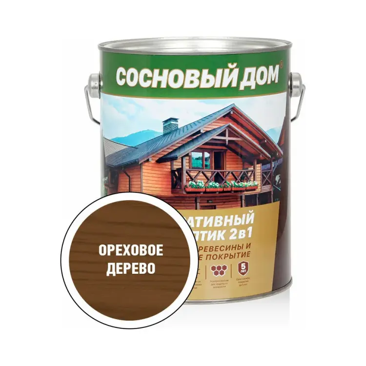 Декоративно-защитный состав для древесины ЗАО Декарт Сосновый дом 29532