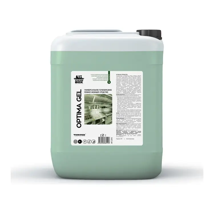 Универсальное моющее средство для мытья посуды, пола, кухни CleanBox Optima Gel 13245