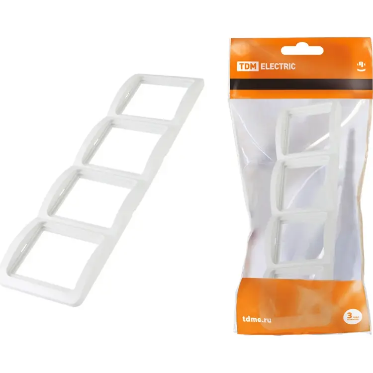 Четверная вертикальная рамка TDM ELECTRIC Валдай SQ1804-0022