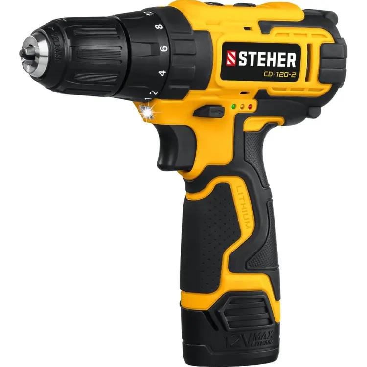 Дрель-шуруповерт STEHER CD-120-2 Дрель-шуруповерт STEHER CD-120-2