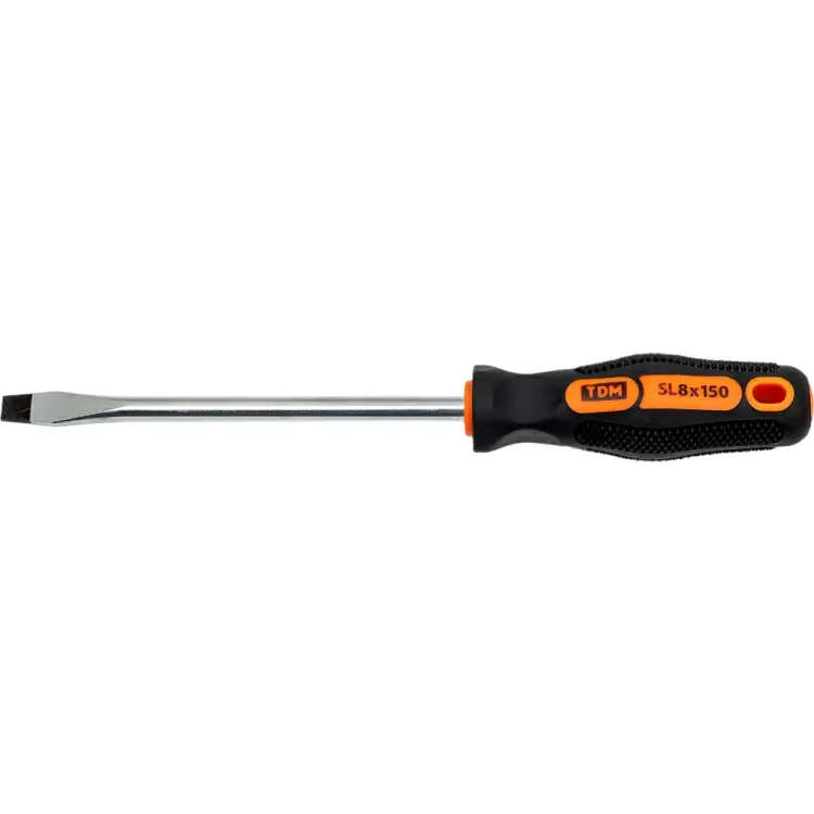 Шлицевая двухкомпонентная отвертка TDM ELECTRIC Алмаз SQ1006-1011