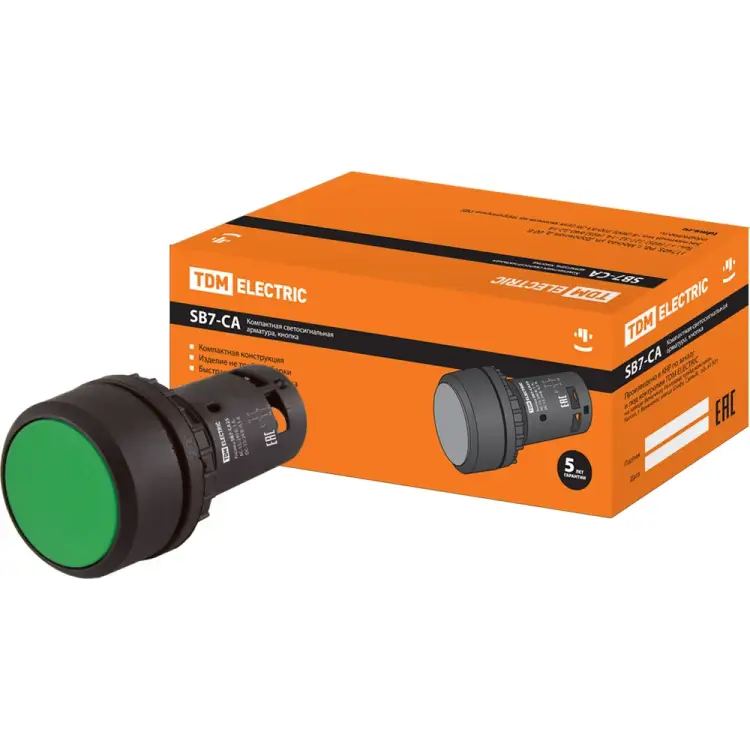 Кнопка TDM ELECTRIC sb7-ca35 SQ0746-0011
