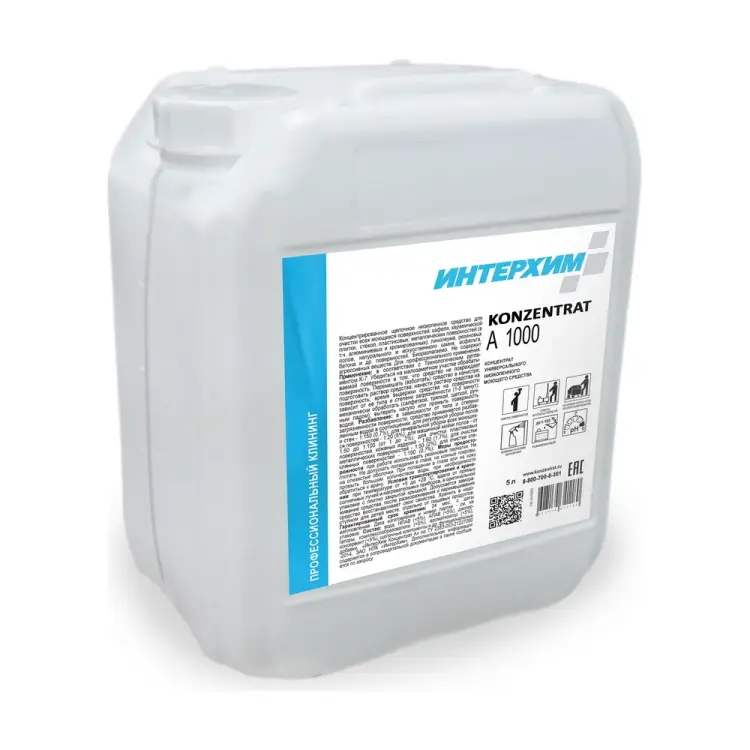Концентрат универсального низкопенного моющего средства ИНТЕРХИМ 5 л kn10050