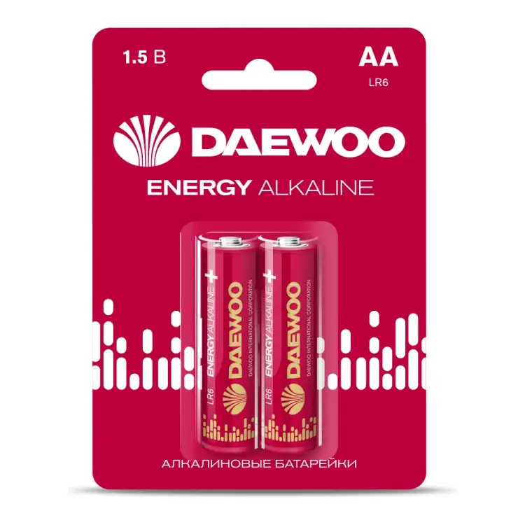 Алкалиновая батарейка DAEWOO ENERGY Alkaline 2021 5029750