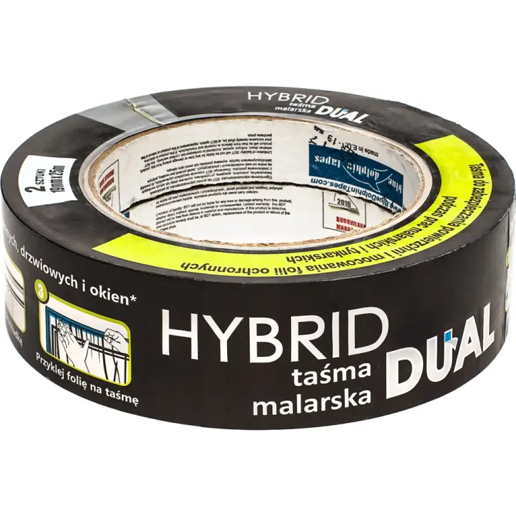 Двухсторонняя малярная лента Blue Dolphin Hybrid Dual MHD27856